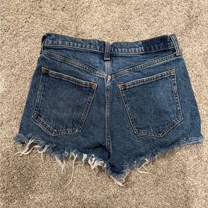 Abercrombie & Fitch Blue High-Waisted Jean Shorts